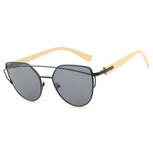 Women's Cat Eye Bamboo Sunglasses